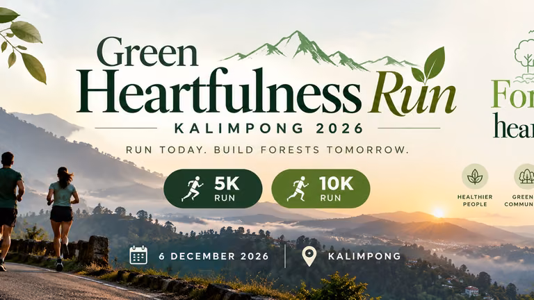 Green Heartfulness Run | Kalimpong