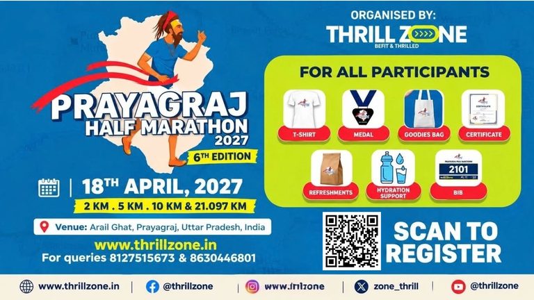 Prayagraj Half Marathon 2027 - 6th Edition
