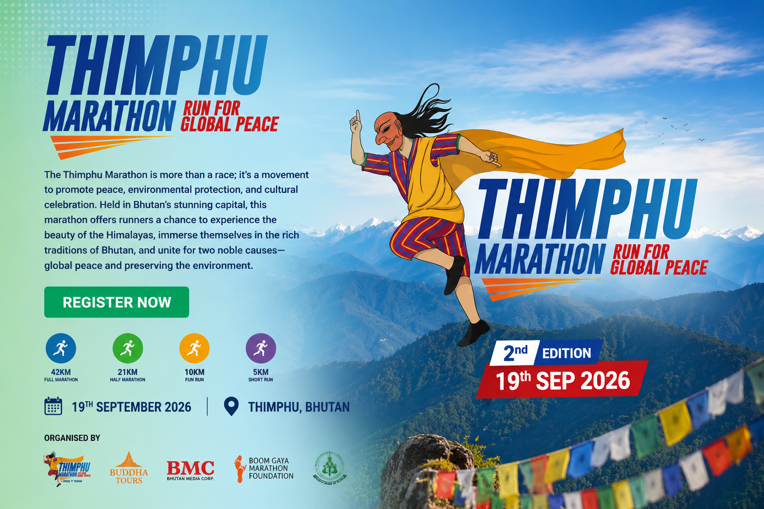 Thimphu Marathon 2026 – 2nd Edition