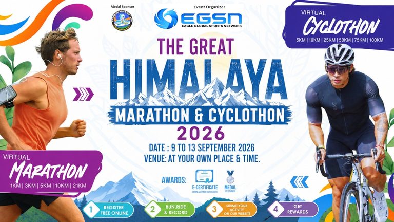 THE GREAT HIMALAYA DAY 2026 VIRTUAL MARATHON