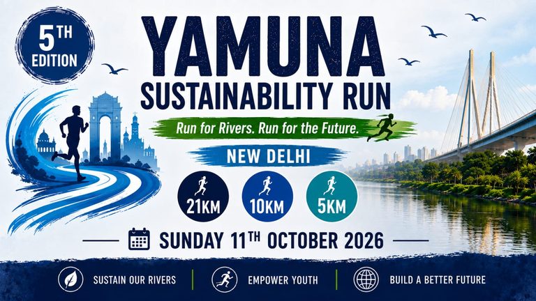 YAMUNA SUSTAINABILITY RUN - DELHI