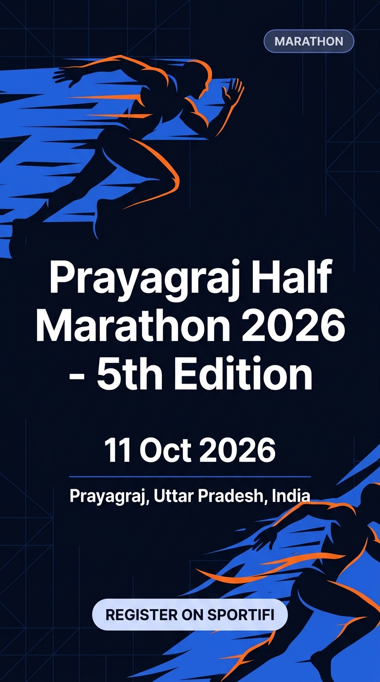Prayagraj Half Marathon 2026 - 5th Edition poster