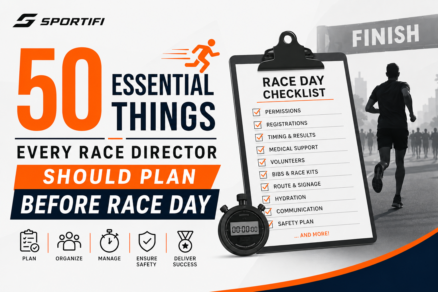 50 Things Every Race Director Must Plan Before Race Day