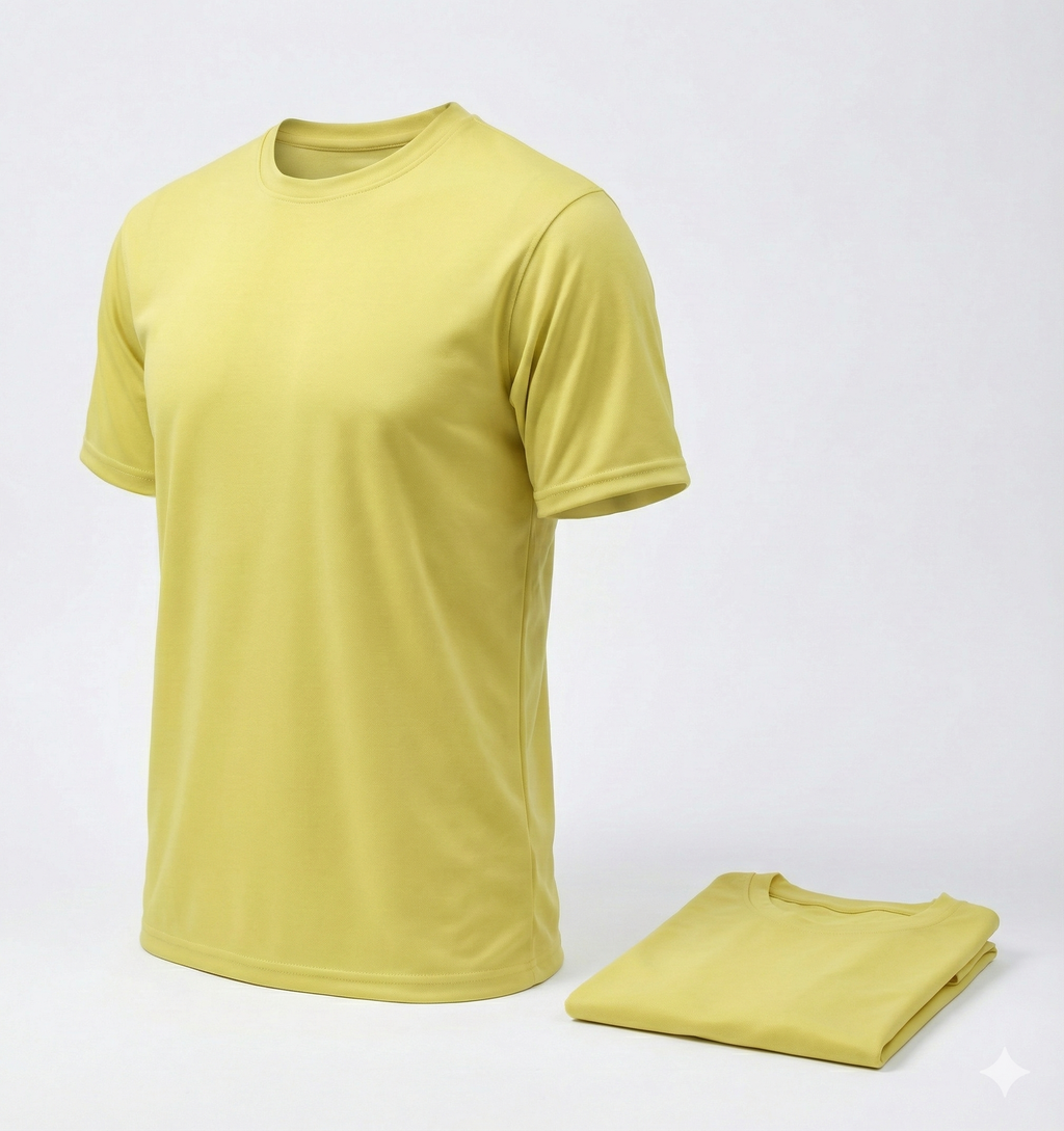 Sports T-Shirt for Running Polyester Lycra Activewear