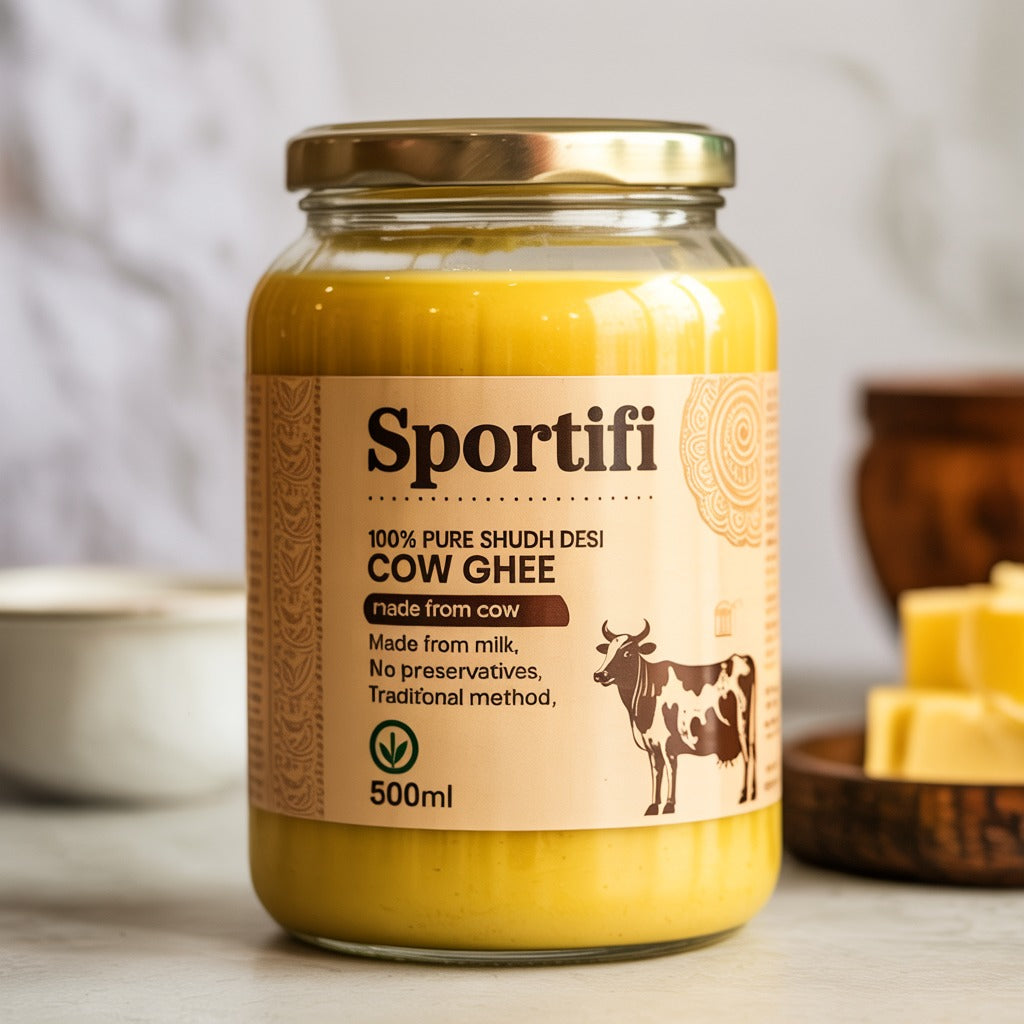 Sportifi Raw Honey – 100% Pure From Hive to Jar Honey | Nothing added, nothing removed, Natural & Unprocessed